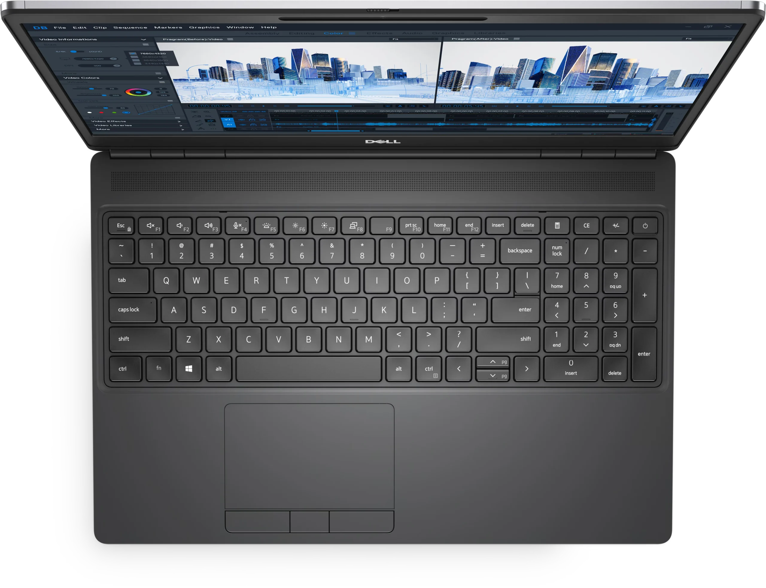 Dell Precision 7560 Intel Core i7-11800H Ram 32GB SSD 512 Nvidia