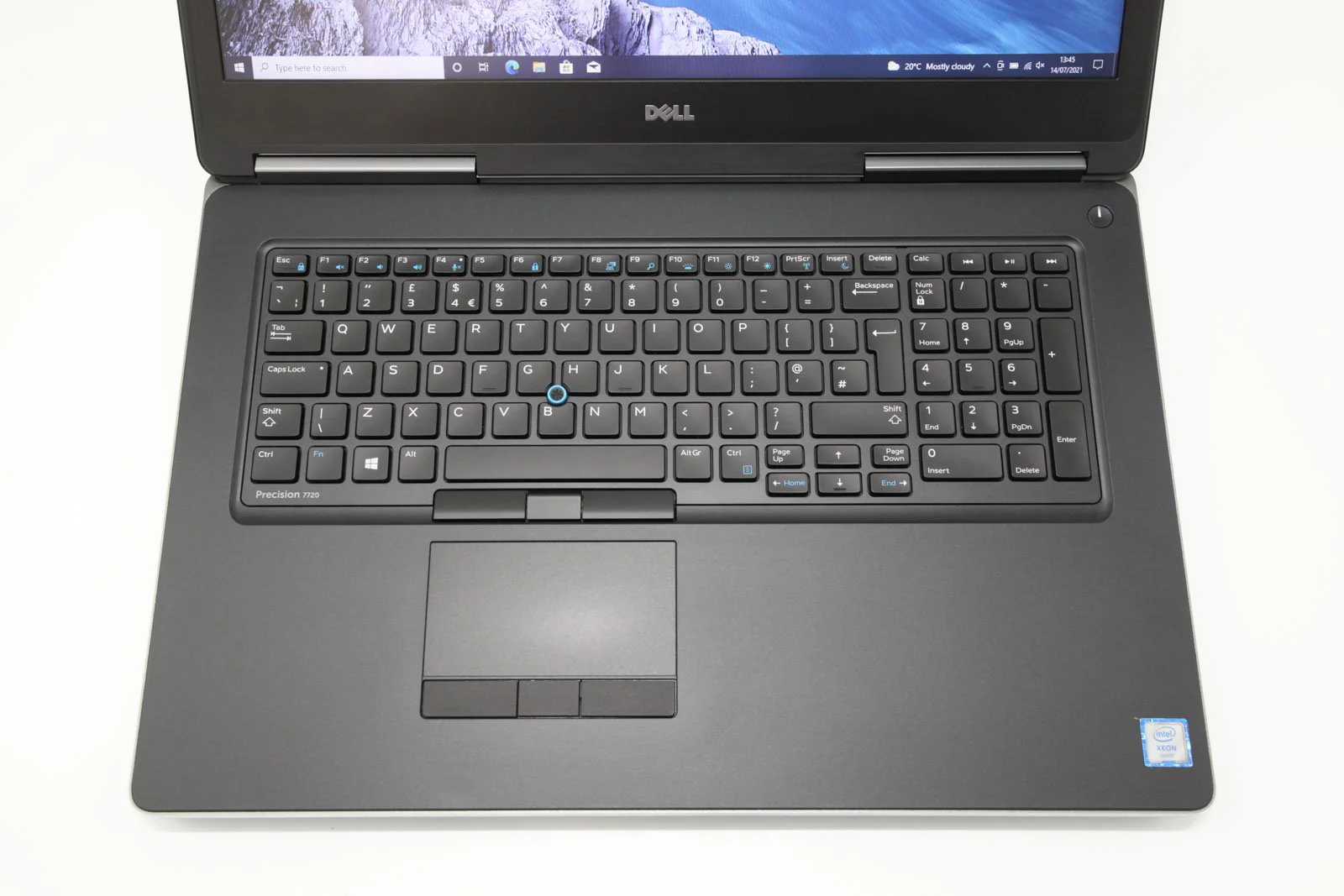 Dell Precision 7720 Intel Xeon E3-1505M v6 Ram 16GB SSD 512 Nvme