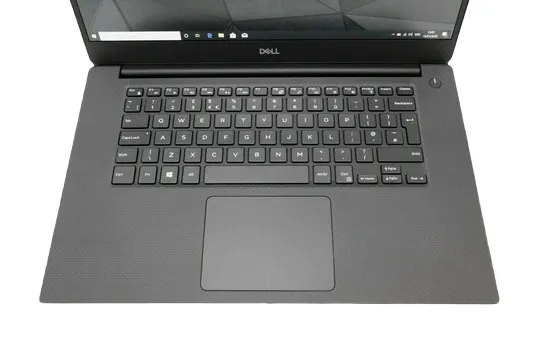 dell-preicsion-5530-i7-nvidia-p1000-silver-keyboard